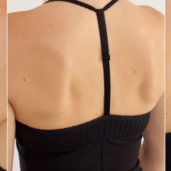 Lululemon Aphrodite Tank, Black, Sz 6 - Picture 7 of 10